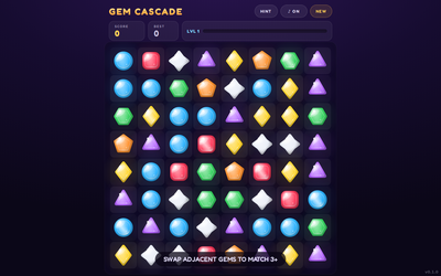 Gem Cascade screenshot