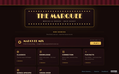The Marquee screenshot