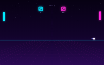 Neon Pong screenshot