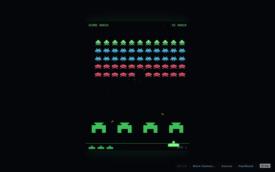 Space Invaders screenshot